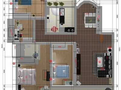 流動(dòng)的藝術(shù) 賴(lài)特流水別墅平面圖與廣告設(shè)計(jì)的完美融合